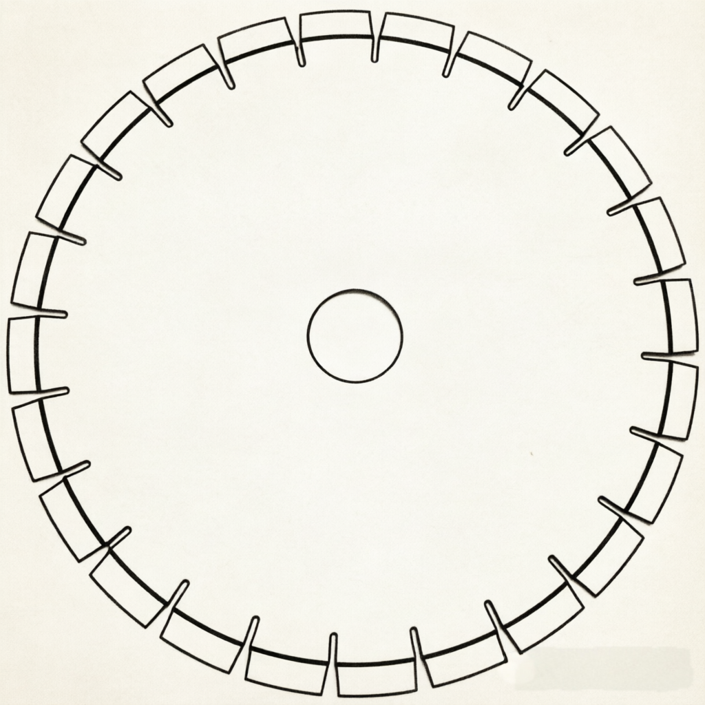 Custom Concrete Saw Blades for Overseas Customers | 20-hole saw blades, 25.4 mm hole diameter, OEM solutions